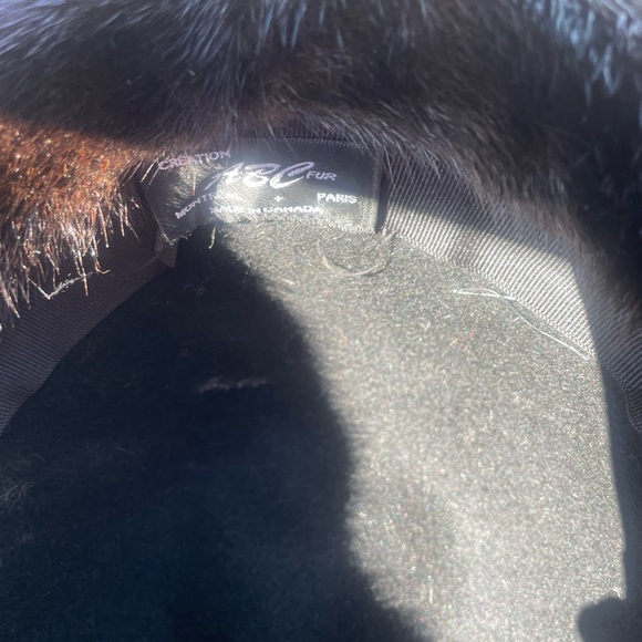 CRÉATION ABC FUR HAT MONTREAL + Paris BLK - Picture 4 of 5